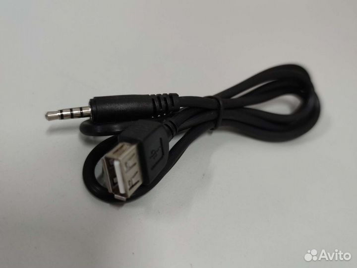 Шнур J3,5гн - usbгн, 1 метр