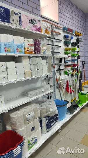 Средства и инвентарь для клининга, мыло, тряпки