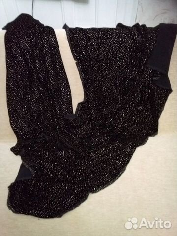 Отрез натурального шелкового бархата из СССР