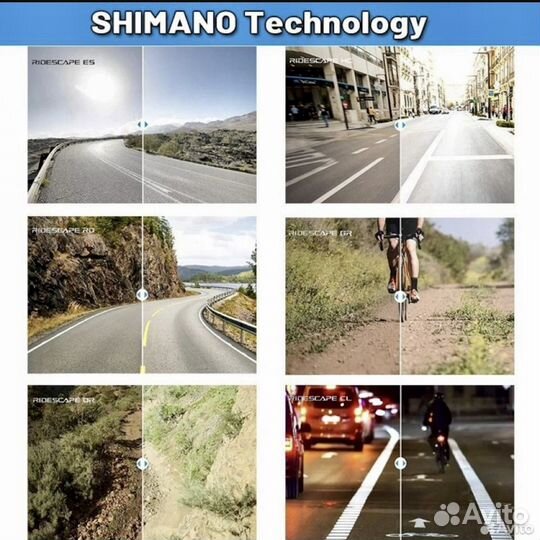 Поляризационные очки Shimano. Зеркальные