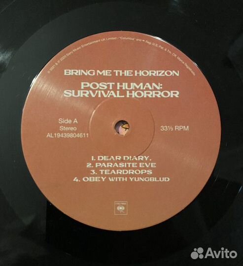 Bring Me The Horizon/Post Human:Survival Horror/LP