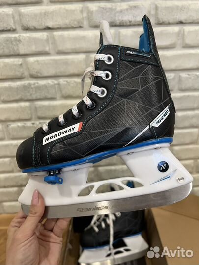 Коньки раздвижные детские nordway 25-29