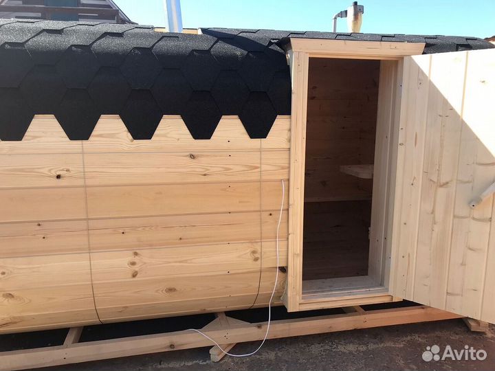 Баня бочка квадро в наличии