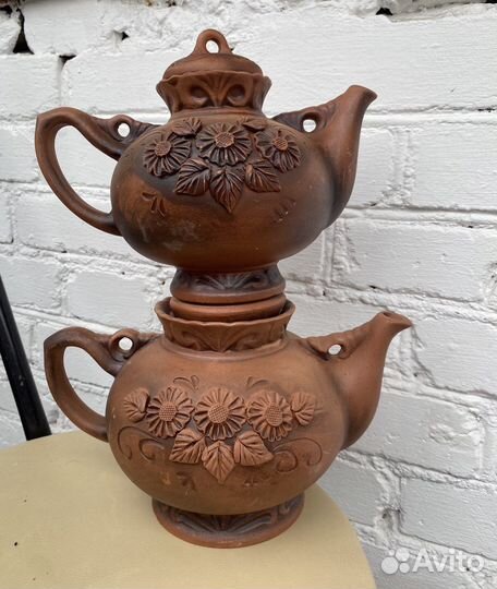 Чайник из глины