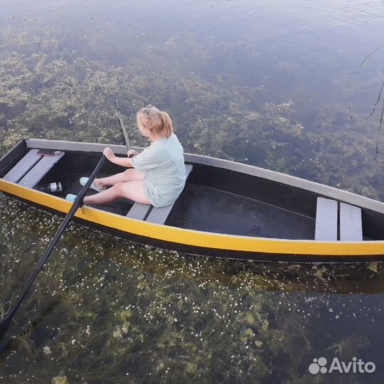 Лодка металлическая