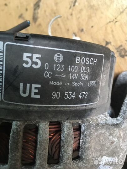 Генератор 55А Opel Corsa X10XE