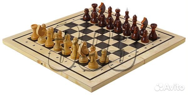 Шахматы, нарды, шашки Ретро (42114)