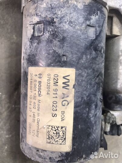 Volkswagen jetta 6 стартер АКПП