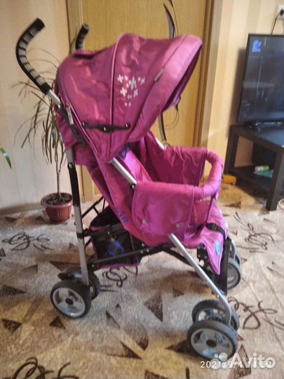 Прогулочная коляска трость бу