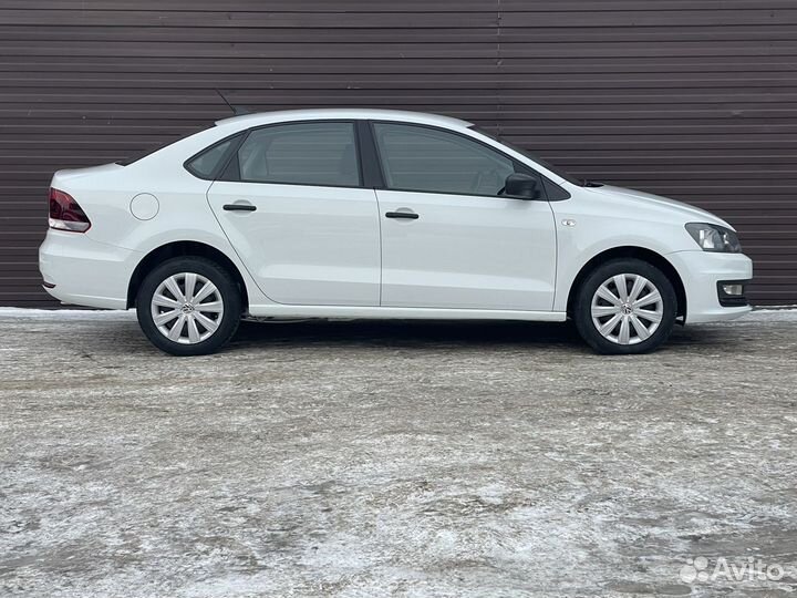 Volkswagen Polo 1.6 AT, 2018, 96 700 км