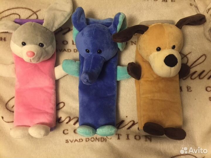 Накладки на ремень безопасности в машине, коляске