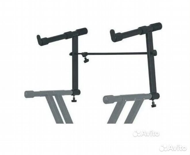 Подставка для ноутбука на синтезаторную стойку