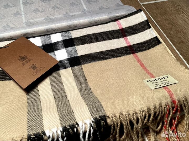 Шарф burberry кашемир