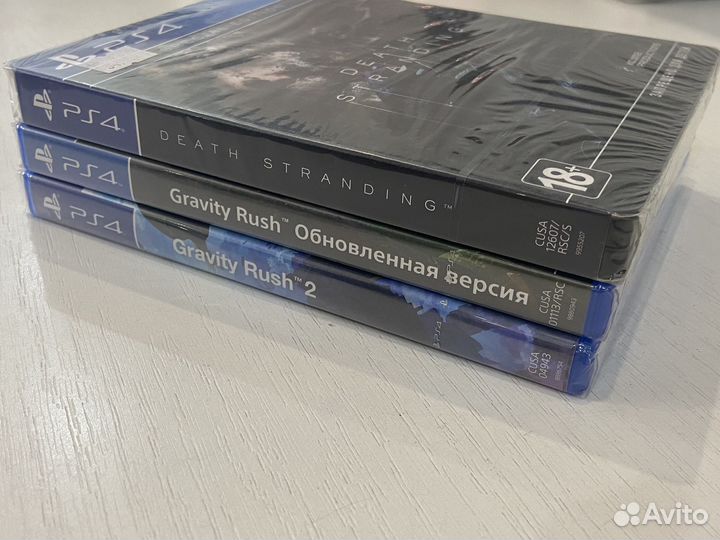 Силды PS4: Gravity rush, Death stranding