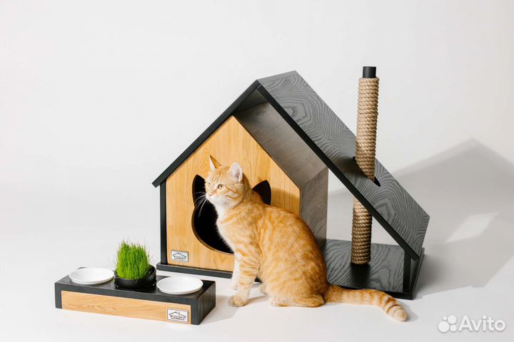 Домик для кошки Bonnie, Woolen