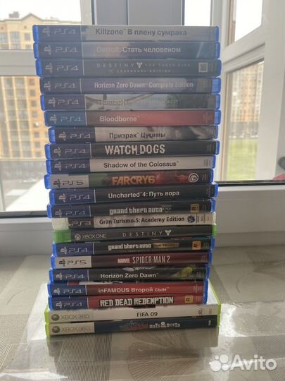 Диски на ps4 и пс5