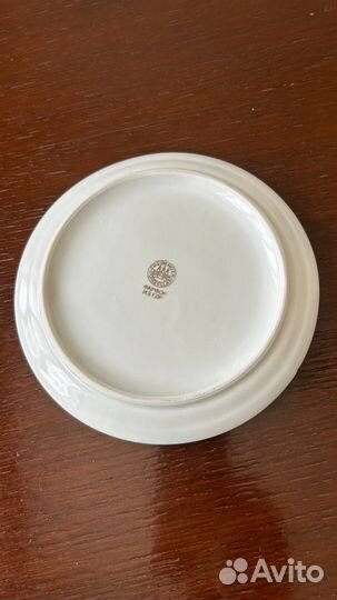 Блюдца фарфор Фрайбергер ГДР