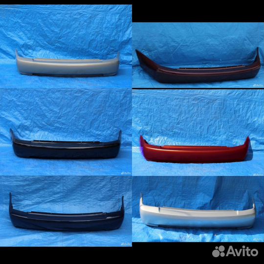 Бампер задний Hyundai Accent Tagaz все цвета