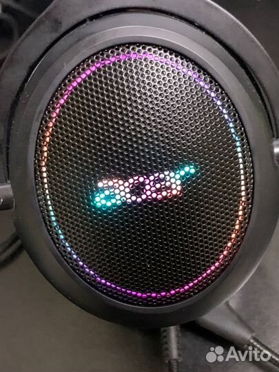 Проводные наушники игровые с микрофоном Асеr aнw12