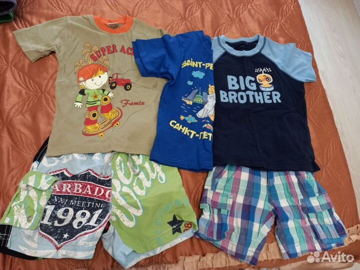 Детские вещи пакетом 104-116