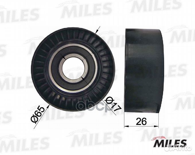 Ролик ремня приводного AG03011 Miles