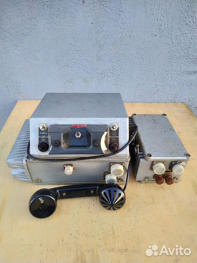 Радиостанция нира СССР приемопередатчик,пульт, бп