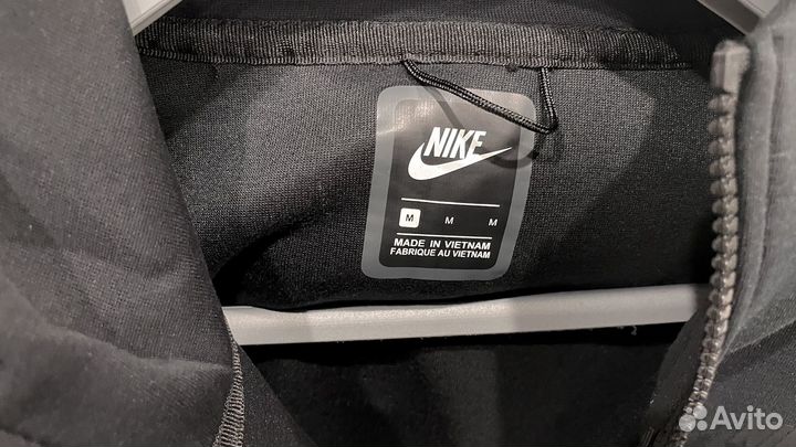 Nike Tech Fleece кофта с замком