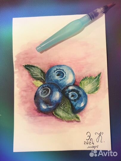 Картина Акварель А5 