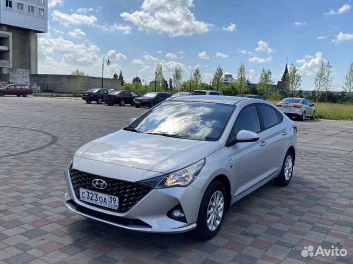 Прокат Хенде Солярис автомат 2021г