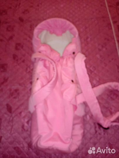 Конверт-переноска для девочки