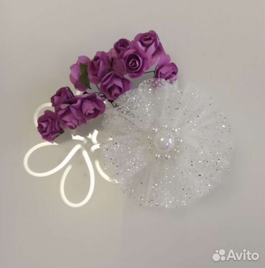 Бантики, повязки на голову ручной работы