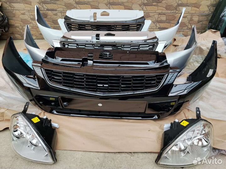 Бампер на приору