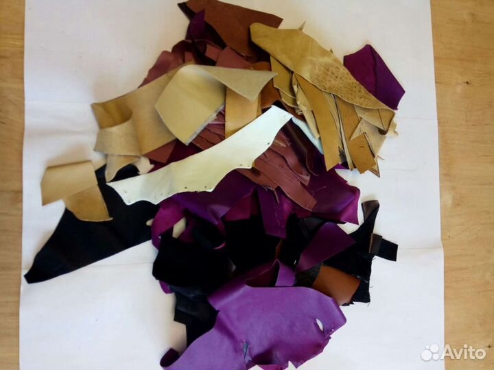 Кусочки кожи