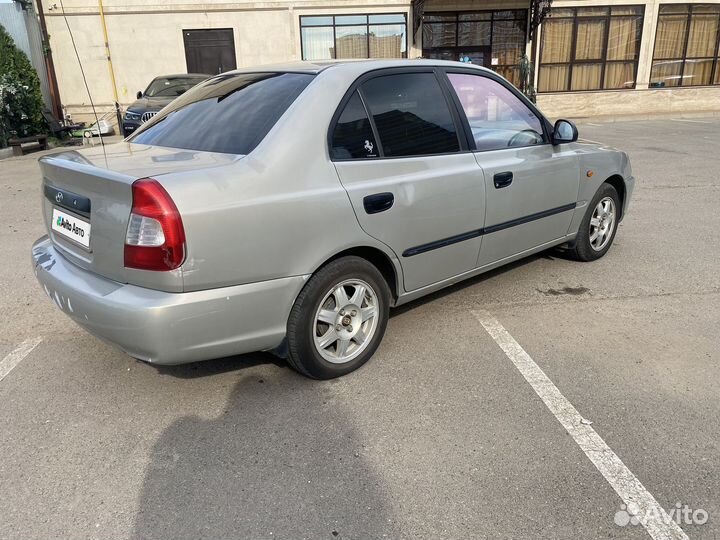 Hyundai Accent 1.5 МТ, 2008, 238 600 км