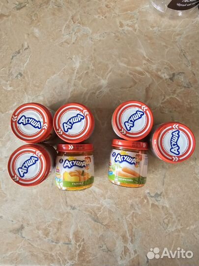 Каша/смесь Агуша/пюре детское/мясное пюре