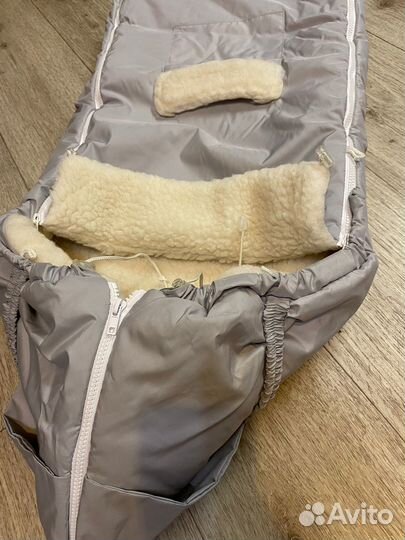 Зимний чехол на коляску или санки