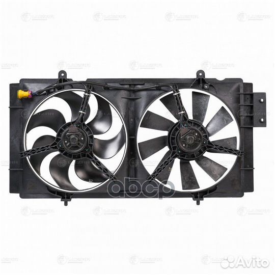 Вентилятор радиатора lifan solano 16- (2 вент.) (с