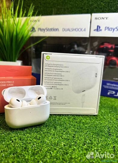 Airpods Pro 2 Gen. с Type-C и чехлом + гарантия