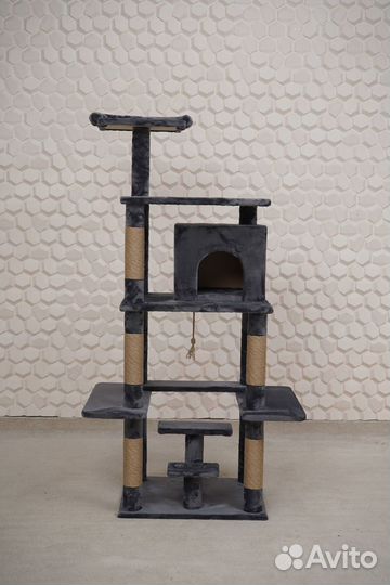 Домик для кошки с когтеточкой