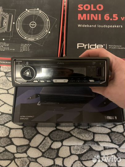 Комплект автозвука фронт