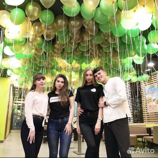 Гелиевые воздущные шары с доставкой