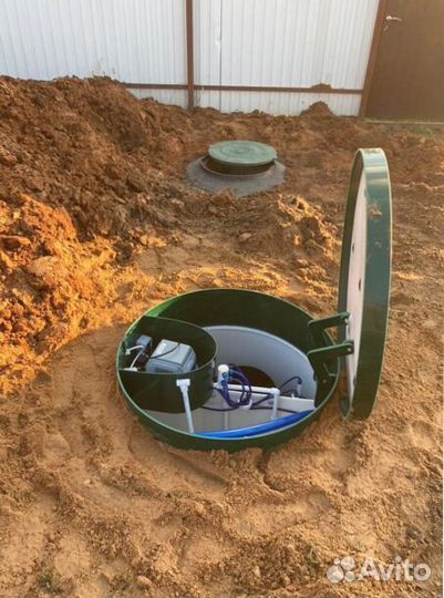 Септик с установкой Тополь 4