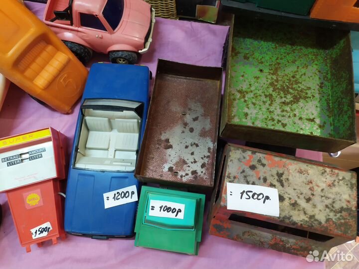 СССР дет машинки металл пластик разные