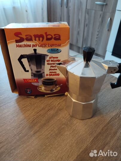 Кофейник Samba на одну чашечку кофе