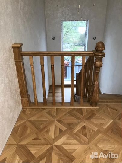 Изготовление деревянных лестниц