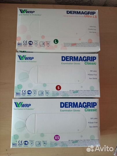 Перчатки dermagrip