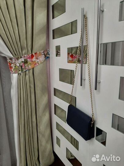 Сумка женская синяя через плечо