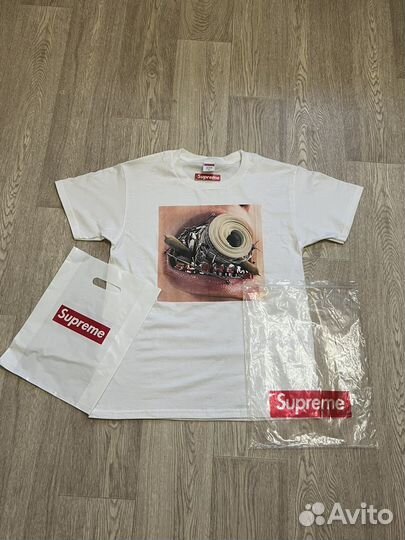 Футболка Supreme FW22 Week 1 Braces tee