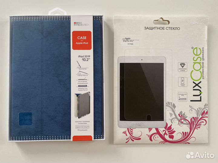 Чехол и стекло на iPad 10.2