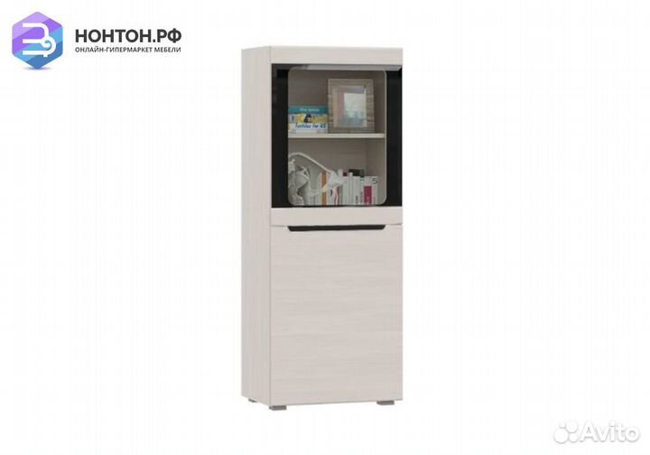 Витрина Эколь 4 сандал светлый